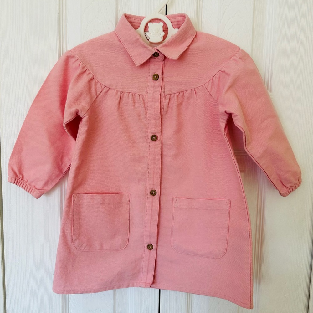 Baby girl pink dress size 12-18 months